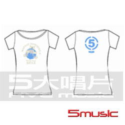 給熊抱抱地球長版T(白)FM