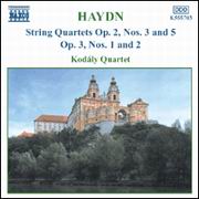 (naxos經典)弦樂四重奏作品二、三(高大宜弦樂四重奏團)NA2159