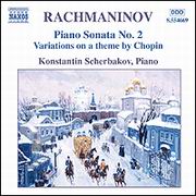 (naxos經典)第二號鋼琴奏鳴曲,蕭邦主題變奏曲(康斯坦汀.許巴可夫:鋼琴)
