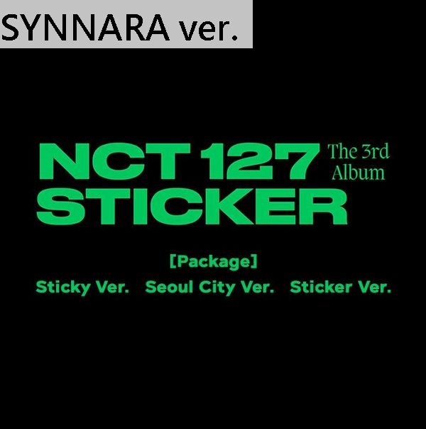 第三張正規專輯「Sticker」(韓國進口新那拉/四版合購版)