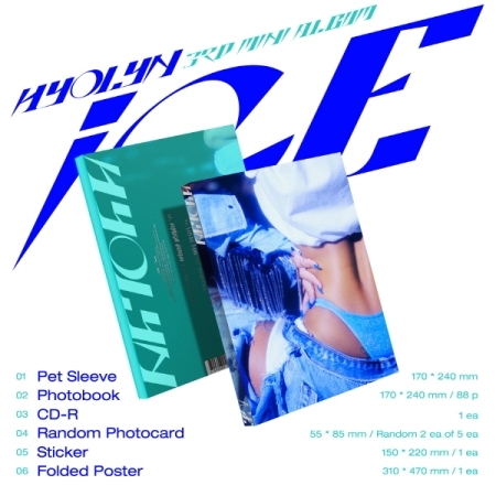 第三張迷你專輯「iCE」(韓國進口版)