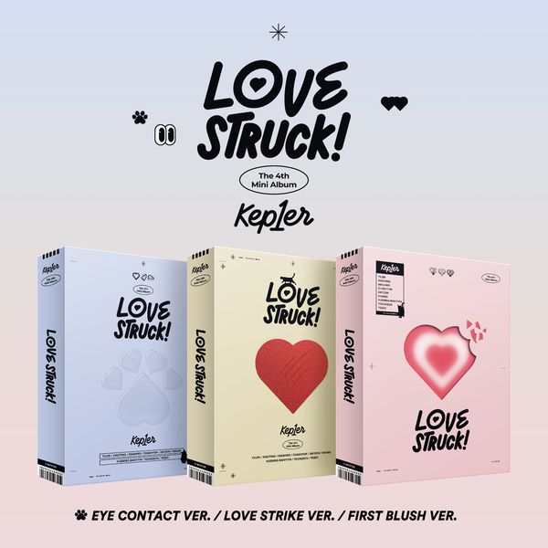 (隨機版)第四張迷你專輯「LOVESTRUCK!」(韓國進口版)