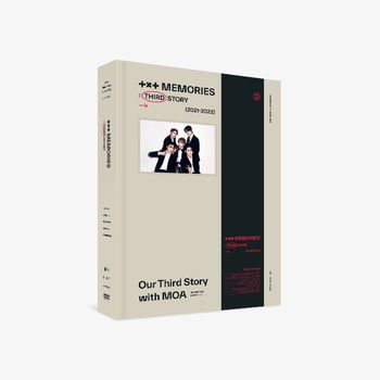 (官網版/DVD)TOMORROW X TOGETHER MEMORIES: