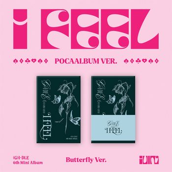 (Butterfly版)第六張迷你專輯「I feel(PocaAlbum Ver.)」(韓國進口版)