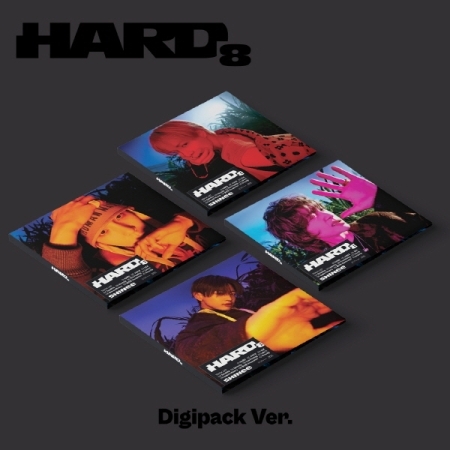 (隨機版)第八張正規專輯「HARD(Digipack Ver.)」(韓國進口版)