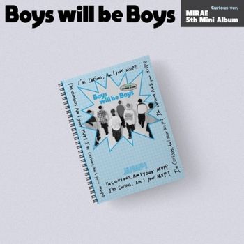 (Curious版)第五張迷你專輯「Boys will be Boys」(韓國進口版)