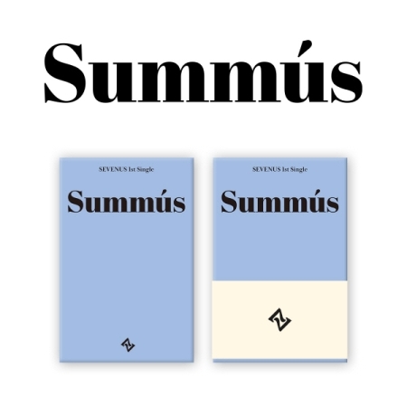 第一張單曲「SUMMUS(POCAALBUM)」(韓國進口版)