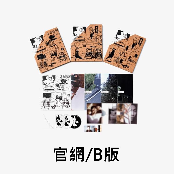 (官網/B版)第二張個人專輯「RIGHT PLACE, WRONG PERSON」(韓國進口版)