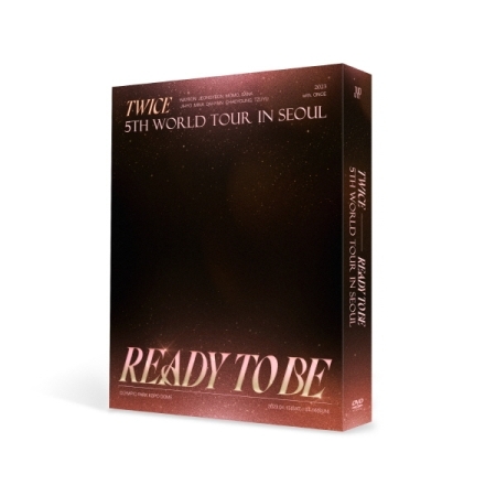 (JYP官網版DVD)5TH WORLD TOUR [READY TO BE] IN SEOUL