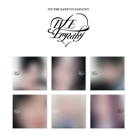 (官網/六版合購版)第三張迷你專輯「IVE EMPATHY(Digipack Ver.)」
