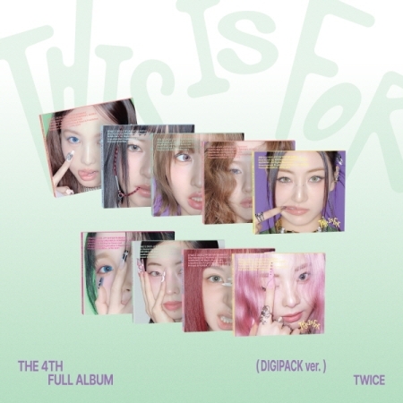 (隨機版)第四張正規專輯「THIS IS FOR(DIGIPACK ver.)」(韓國進口版)