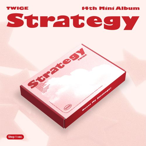 (紅色/Step1版)第十四張迷你專輯「STRATEGY」(韓國進口版)