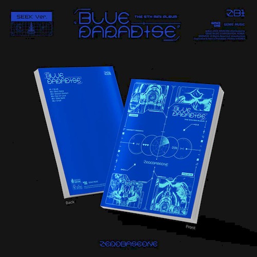 (SEEK版/藍色)第五張迷你專輯「BLUE PARADISE」(韓國進口版)