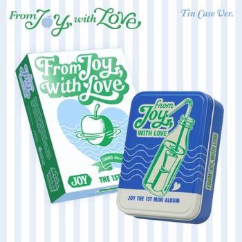 (Tin Case版)第一張迷你專輯「From JOY, with Love」(韓國進口版)