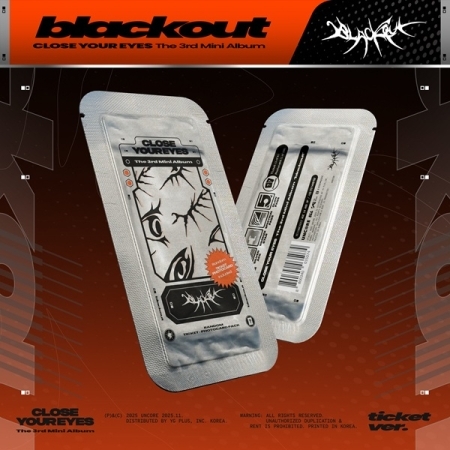 第三張迷你專輯「blackout(ticket ver.)」(韓國進口版)