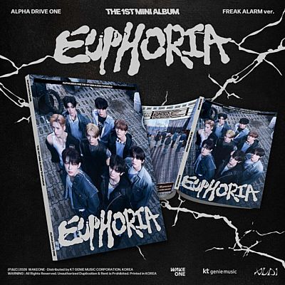 第一張迷你專輯「EUPHORIA(FREAK ALARM ver.)」(韓國進口版)