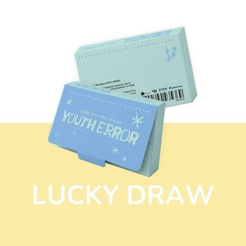 (WITHMUU抽卡)第一張迷你專輯「YOUTH ERROR(QR Ver.)」(韓國進口版)