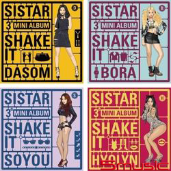第三張迷你專輯「Shake It」(韓國進口版)