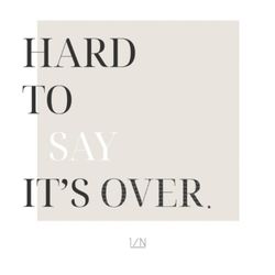 第三張單曲「 HARD TO SAY IT S OVER」(韓國進口版)