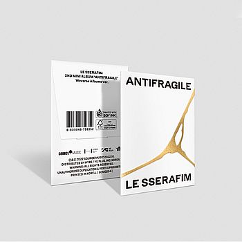 第二張迷你專輯「ANTIFRAGILE(Weverse Albums Ver.)」(韓國進口版)