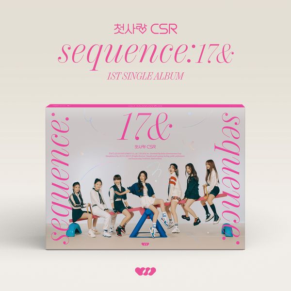 第一張單曲「Sequence : 17&」(韓國進口版)