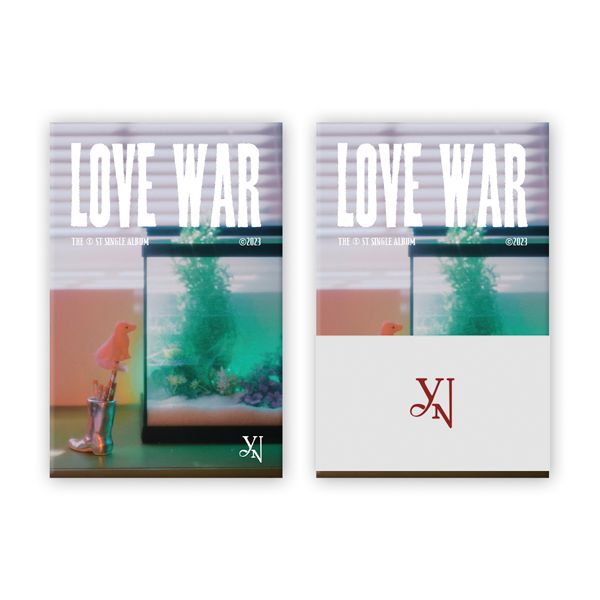 第一張單曲「Love War(POCAALBUM)」(韓國進口版)