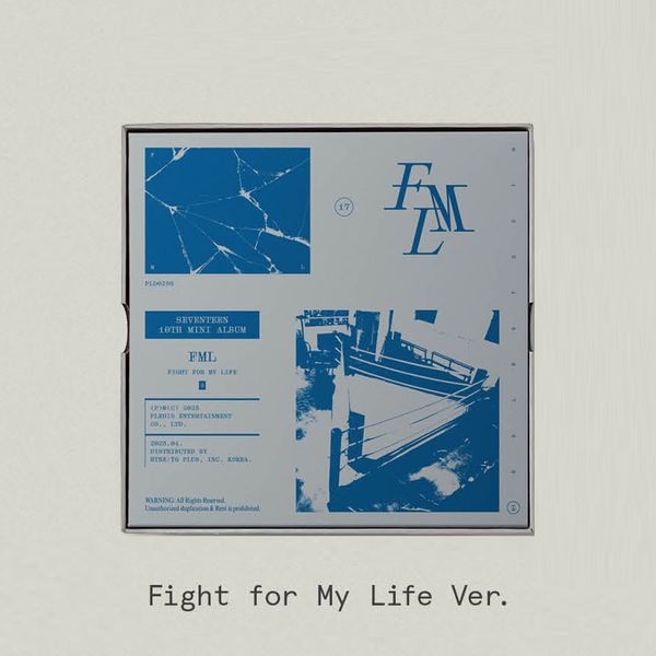 (C版/灰色)第十張迷你專輯「FML」(韓國進口版)