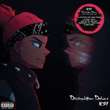 Dissimulation (Deluxe Edition) 紅濺色灰銀底色彩膠