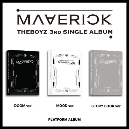 (DOOM版)第三張單曲「MAVERICK(Platform Ver.)」(韓國進口版)