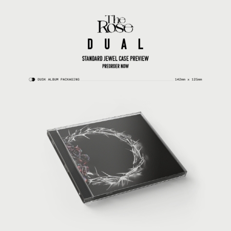 (Dusk版)第二張正規專輯「 DUAL(Jewel Case Album)」(韓國進口版)