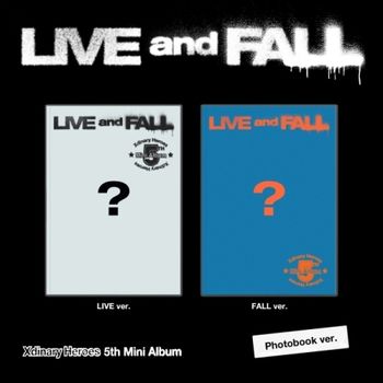 (紅字/FALL版)第五張迷你專輯「LIVE and FALL」(韓國進口版)