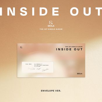 第一張單曲「INSIDE OUT(ENVELOPE VER.)」(韓國進口版)