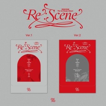 (2版)第一張單曲「Re:scene(PLVE)」(韓國進口版)