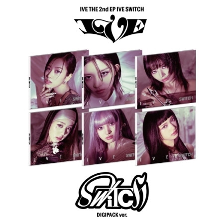(隨機版)第二張迷你專輯「IVE SWITCH(Digipack Ver.)」