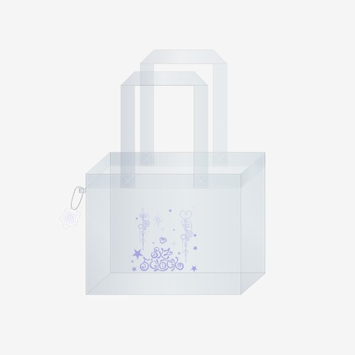[SKZ 5`CLOCK]-PVC購物袋(韓國進口)