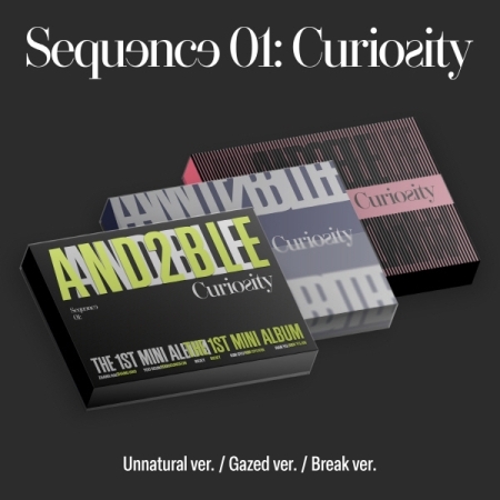 (三版合購版)第一張迷你專輯「Sequence 01: Curiosity」(韓國進口版)