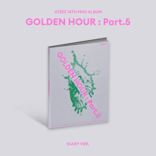 (Diary版/灰色)第十四張迷你專輯「GOLDEN HOUR : Part.5」(韓國進口版)