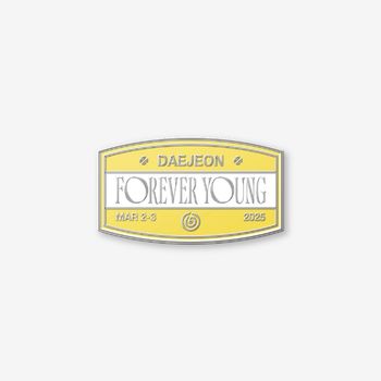 [2025 FOREVER YOUNG 2nd]-(CITY Ver.-大田)徽章(韓國進口)