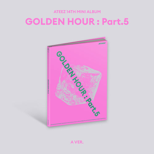 (A版/粉色)第十四張迷你專輯「GOLDEN HOUR : Part.5」(韓國進口版)