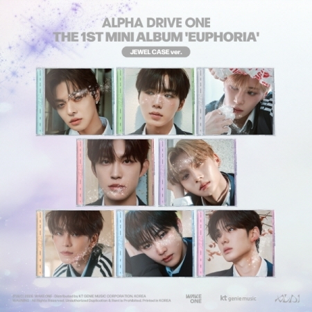 (隨機版)第一張迷你專輯「EUPHORIA(JEWEL CASE ver.)」(韓國進口版)
