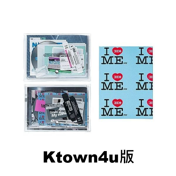 (Ktown4u/三版合購版)第一張單曲「NOT CUTE ANYMORE」(韓國進口版)