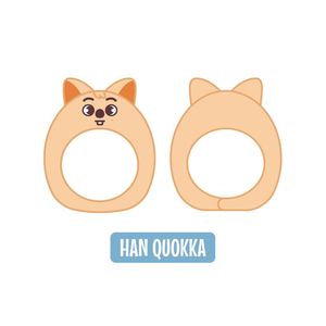 [SKZOO EAATW in SEOUL]-(HAN QUOKKA)SKZOO手燈套VER.2