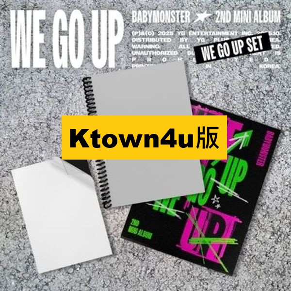 (Ktown4u/三版合購版)第二張迷你專輯「WE GO UP」(韓國進口版)