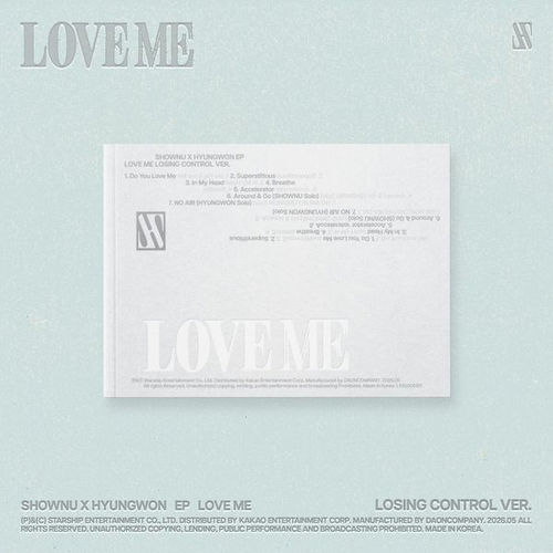 (LOSING CONTROL版)迷你專輯「LOVE ME」(韓國進口版)