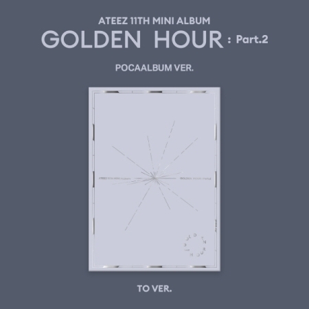 (To版/銀色)第十一張迷你專輯「GOLDEN HOUR : Part.2