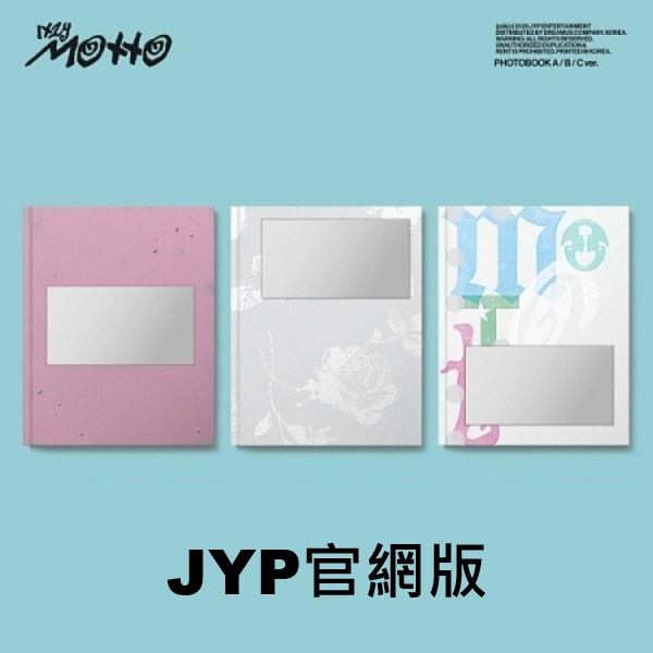 (JYP官網/灰/B版)MOTTO(PHOTOBOOK Ver.)(韓國進口版)
