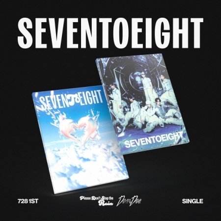 (五大獨家抽卡活動)第一張單曲「SEVENTOEIGHT」(韓國進口版/隨機)