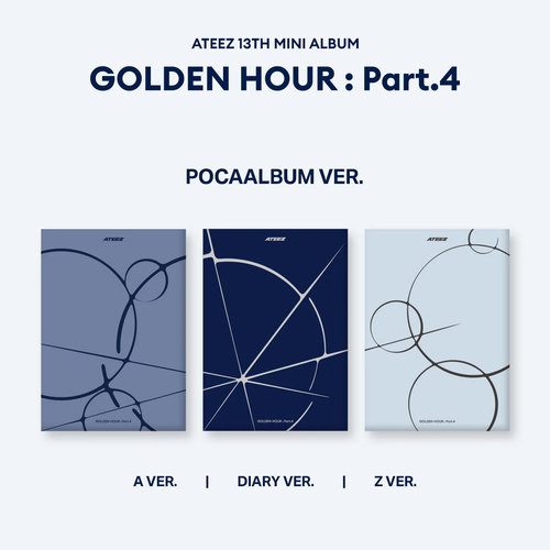 (三版合購版)第十三張迷你專輯「GOLDEN HOUR : Part.4(POCAALBUM