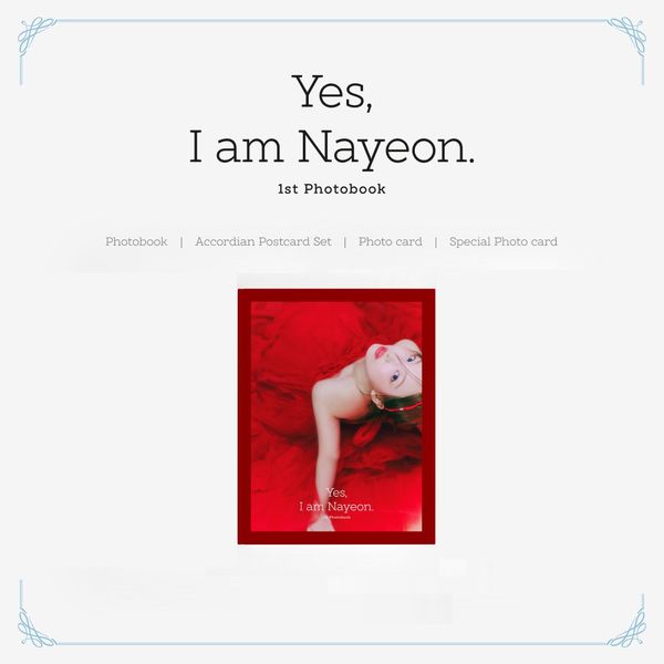 (Ktown4u/紅色版)Yes, I am Nayeon.寫真書(韓國進口)