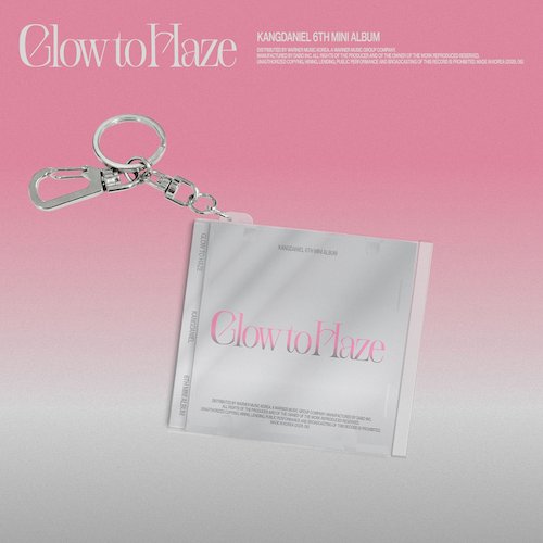 第六張迷你專輯「Glow to Haze(MINI CD KEYRING Ver」(韓國進口版)